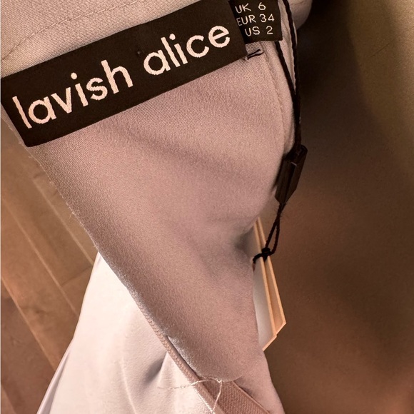 Lavish Alice Grey Strapless Jumper in size 2 - Picture 10 of 10